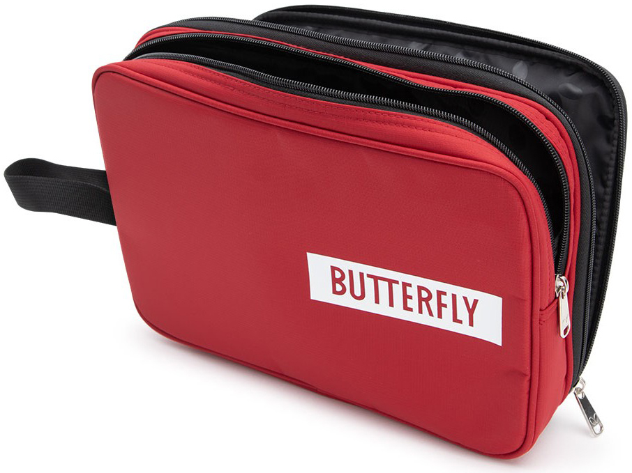 Butterfly Logo Double Red